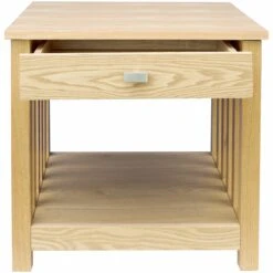 1 Drawer Square Bedside -Fresh sleep Store 1 drawer square bedside p54005 71819 zoom