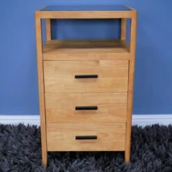 3 Drawer Wooden Storage Cabinet -Fresh sleep Store 3 drawer wooden storage cabinet p77191 127269 zoom