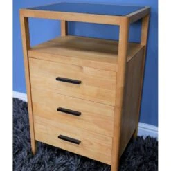 3 Drawer Wooden Storage Cabinet -Fresh sleep Store 3 drawer wooden storage cabinet p77191 127271 zoom