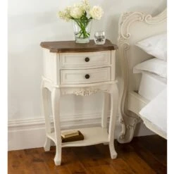 Annaelle Antique French Style Bedside Table