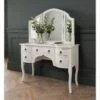 Antique French Style White Finished Dressing Table -Fresh sleep Store antique french style white finished dressing table p49875 57347 zoom