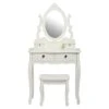 Antoinette Dressing Table White 2 Antoinette Dressing Table White -Fresh sleep Store antoinette dressing table white p64164 96449 zoom