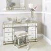 Apollo 9 Drawer Mirror Champagne Dressing Table -Fresh sleep Store apollo 9 drawer mirror champagne dressing table p80802 159698 zoom
