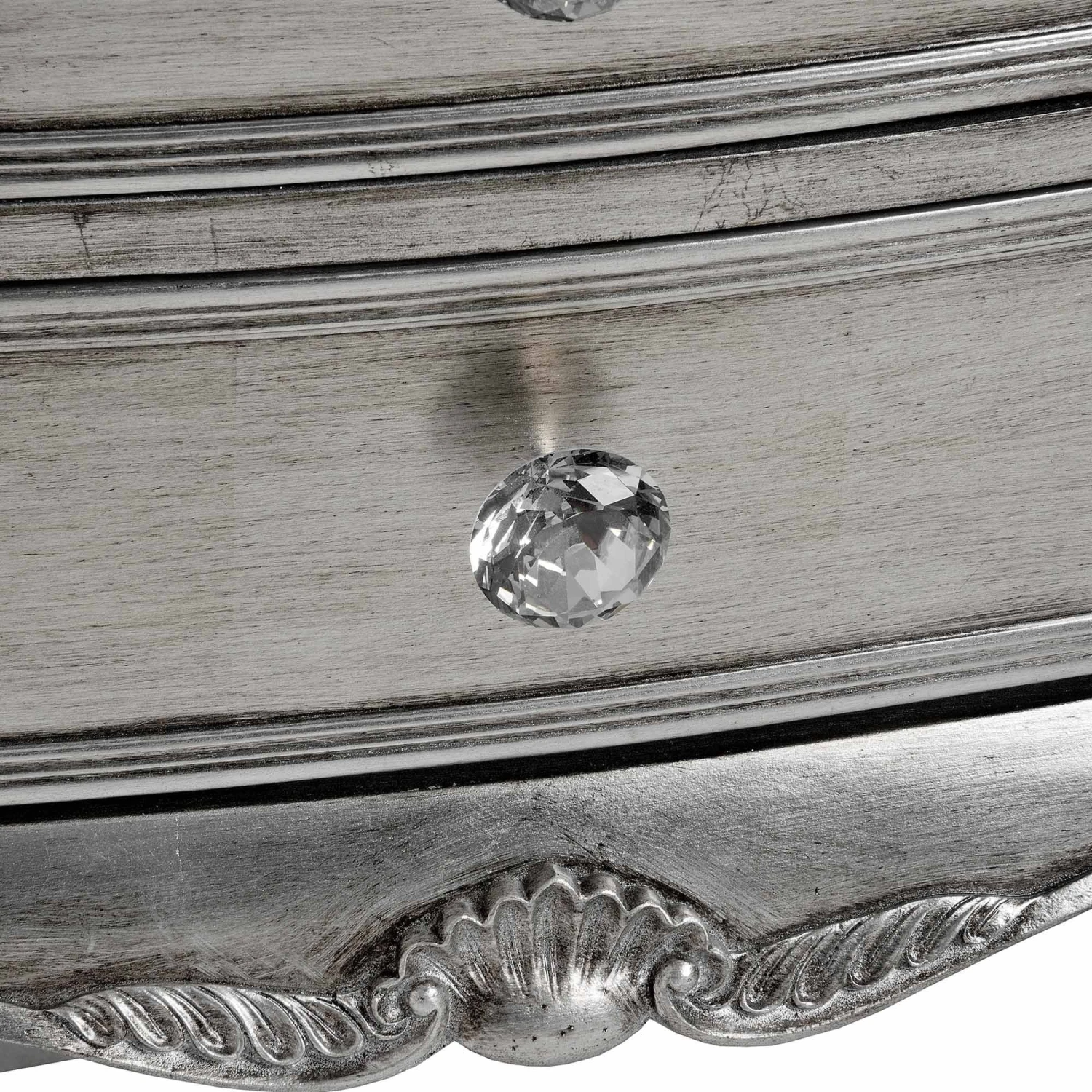 Avignon Antique French Style Three Drawer Bedside Table 4 Avignon Antique French Style Three Drawer Bedside Table - Image 2