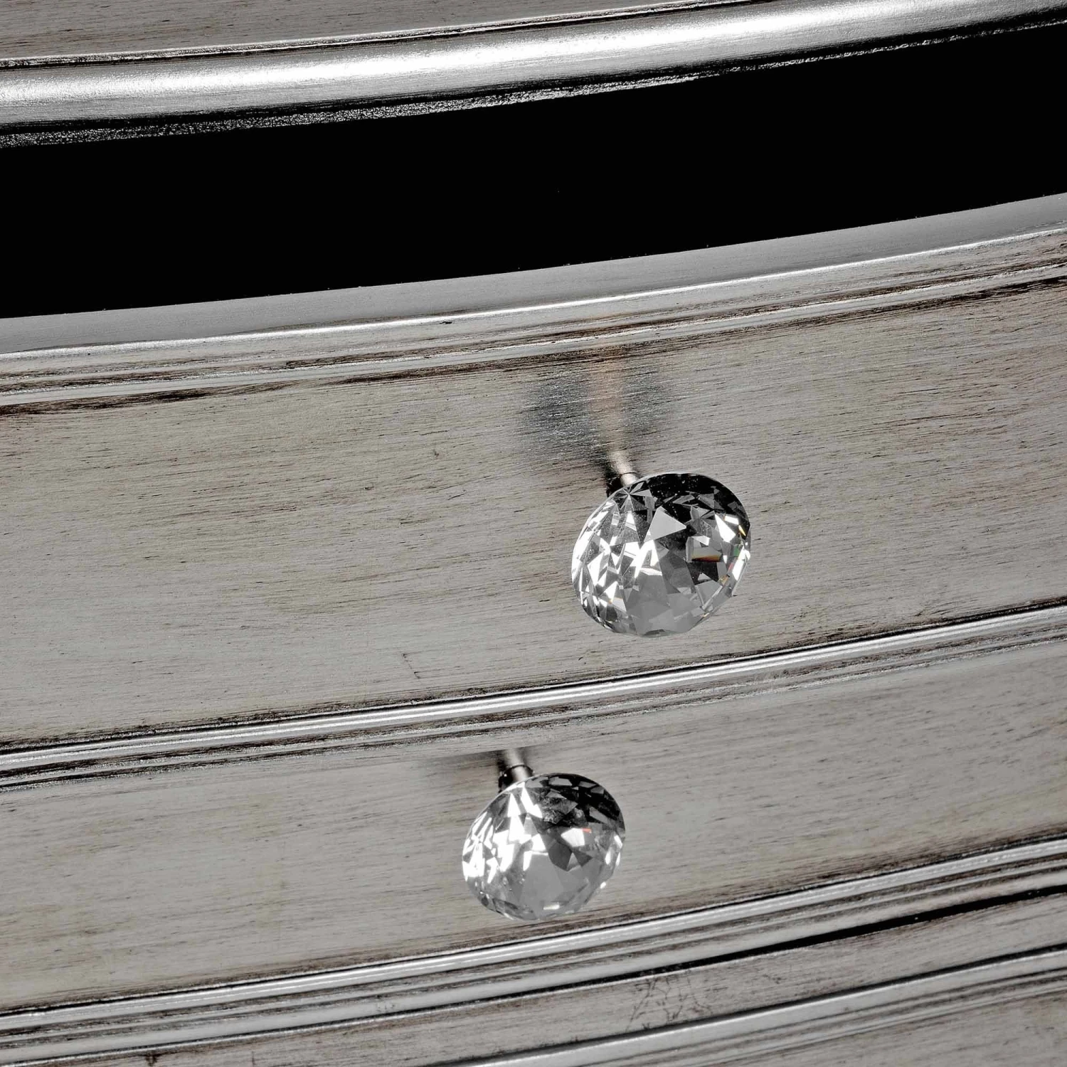 Avignon Antique French Style Three Drawer Bedside Table 5 Avignon Antique French Style Three Drawer Bedside Table - Image 3