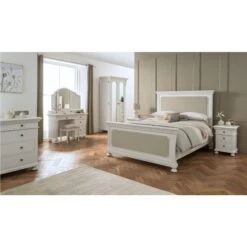 Bakersfield White Antique French Style Dressing Table Set -Fresh sleep Store bakersfield white antique french style dressing table set p48375 52078 zoom