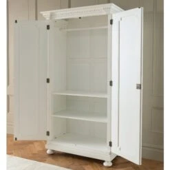 Bakersfield White Antique French Style Wardrobe -Fresh sleep Store bakersfield white antique french style wardrobe p45309 51874 zoom