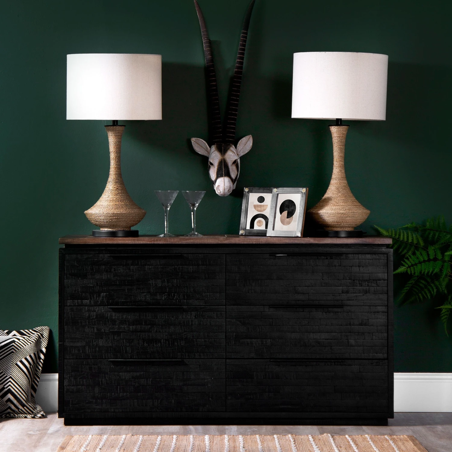 Fresh sleep Store -Fresh sleep Store bilbee teak 6 drawer chest p81304 163583 zoom