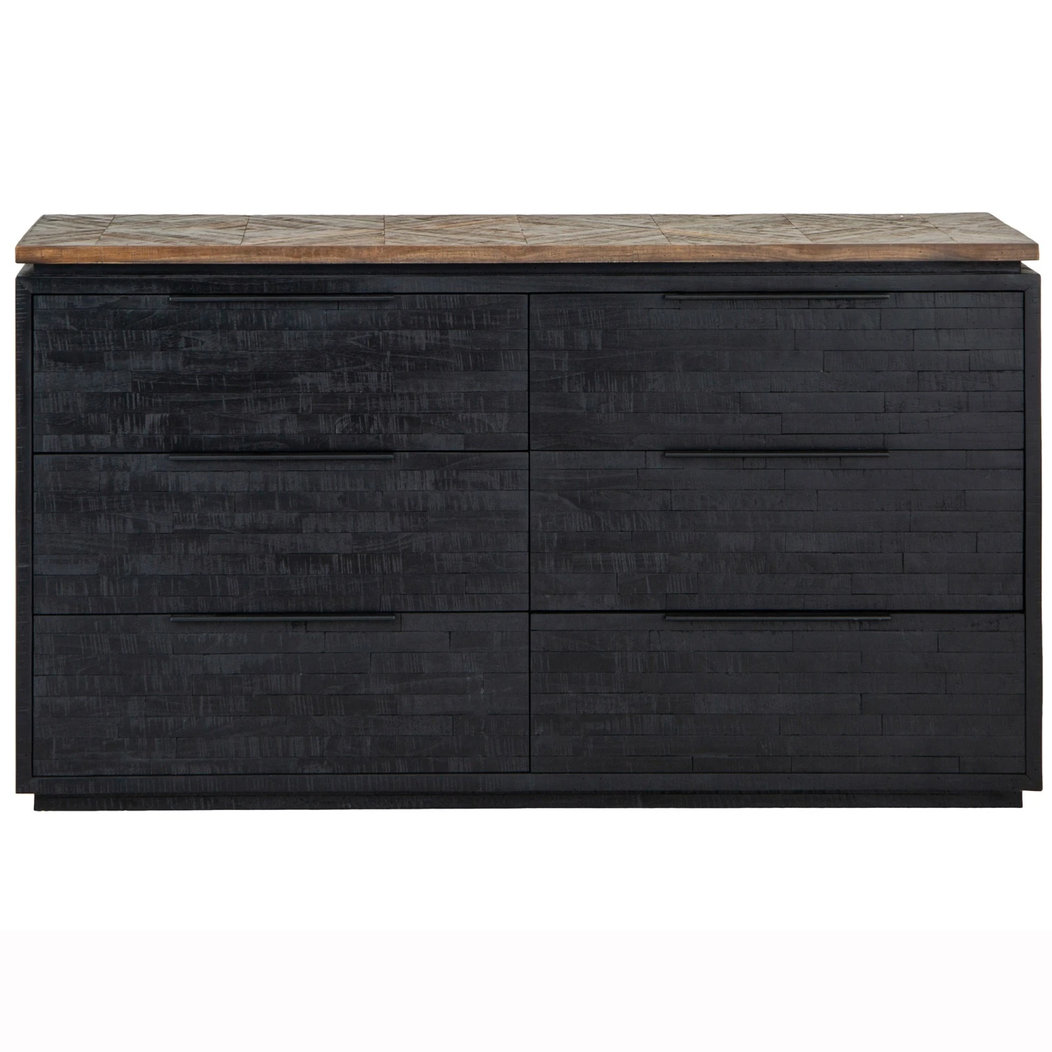 Bilbee Teak 6 Drawer Chest 5 Bilbee Teak 6 Drawer Chest - Image 3