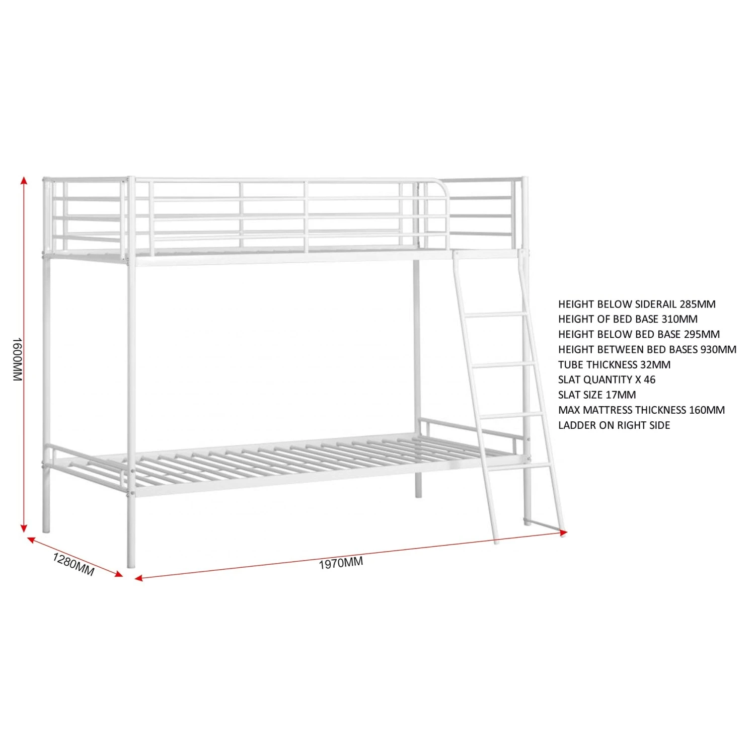 Brandon Bunk Bed 6 Brandon Bunk Bed - Image 4