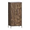 Brooklyn Dark Wood 2 Door Wardrobe -Fresh sleep Store brooklyn dark wood 2 door wardrobe p80267 155545 zoom