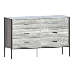 Brooklyn Grey 6 Drawer Chest