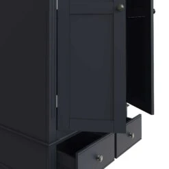 Burlington Midnight Grey 2 Door Wardrobe 15 Burlington Midnight Grey 2 Door Wardrobe -Fresh sleep Store burlington midnight grey 2 door wardrobe p74513 113677 zoom