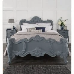 Chloe Antique French Style Grey Bed -Fresh sleep Store chloe antique french style grey bed p56760 79901 zoom