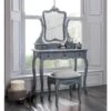 Chloe Grey Antique French Style Dressing Table Set -Fresh sleep Store chloe grey antique french style dressing table set p56767 106019 zoom
