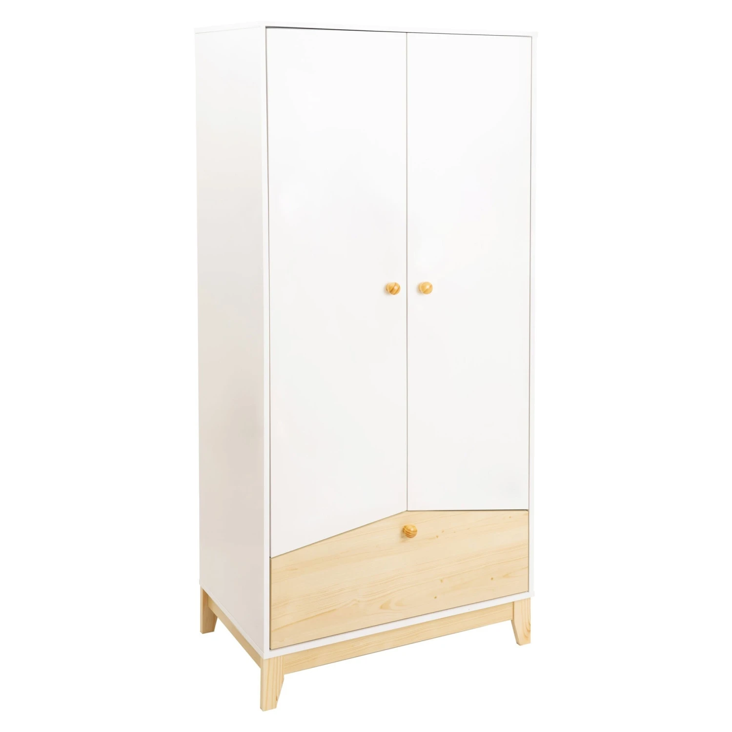 Cody White & Pine Effect Trio Bedroom Set 4 Cody White & Pine Effect Trio Bedroom Set - Image 2