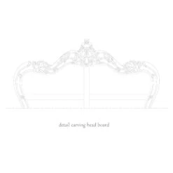 Crushed Velvet Silver Antique French Style Bed -Fresh sleep Store crushed velvet silver antique french style bed p44028 108825 zoom