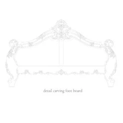 Crushed Velvet Silver Antique French Style Bed -Fresh sleep Store crushed velvet silver antique french style bed p44028 108826 zoom