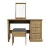 Devon Dressing Table Set Oak -Fresh sleep Store devon dressing table set oak p73105 111917 zoom