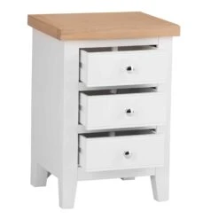 Eastbury White Large Bedside Cabinet -Fresh sleep Store eastbury white large bedside cabinet p81559 164747 zoom