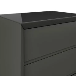 Elstrow Grey Matt Dark Grey 5 Drawer Narrow Chest -Fresh sleep Store elstrow grey matt dark grey 5 drawer narrow chest p82414 167898 zoom