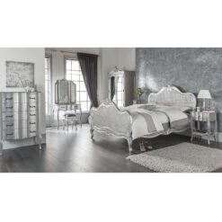 Estelle Silver Antique French Style Dressing Table Set -Fresh sleep Store estelle silver antique french style dressing table set p40519 139042 zoom