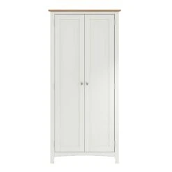 Granada White 2 Door Full Hanging Wardrobe -Fresh sleep Store granada white 2 door full hanging wardrobe p75368 116643 zoom
