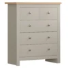 Grey Arlington 3+2 Drawer Chest -Fresh sleep Store grey arlington 3 2 drawer chest p72967 111552 zoom