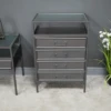 Grey Metal Industrial Cabinet -Fresh sleep Store grey metal industrial cabinet p72718 110935 zoom