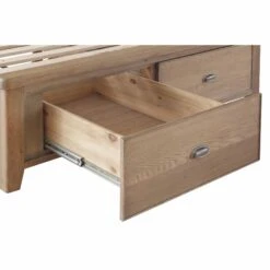 Hampton Oak Drawer Footboard And Side Rails Set -Fresh sleep Store hampton oak drawer footboard and side rails set p74694 114368 zoom