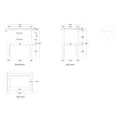 Homesdirect365 Montpellier Blanc Bedside Table 9 Homesdirect365 Montpellier Blanc Bedside Table -Fresh sleep Store homesdirect365 montpellier blanc bedside table p31365 108857 zoom