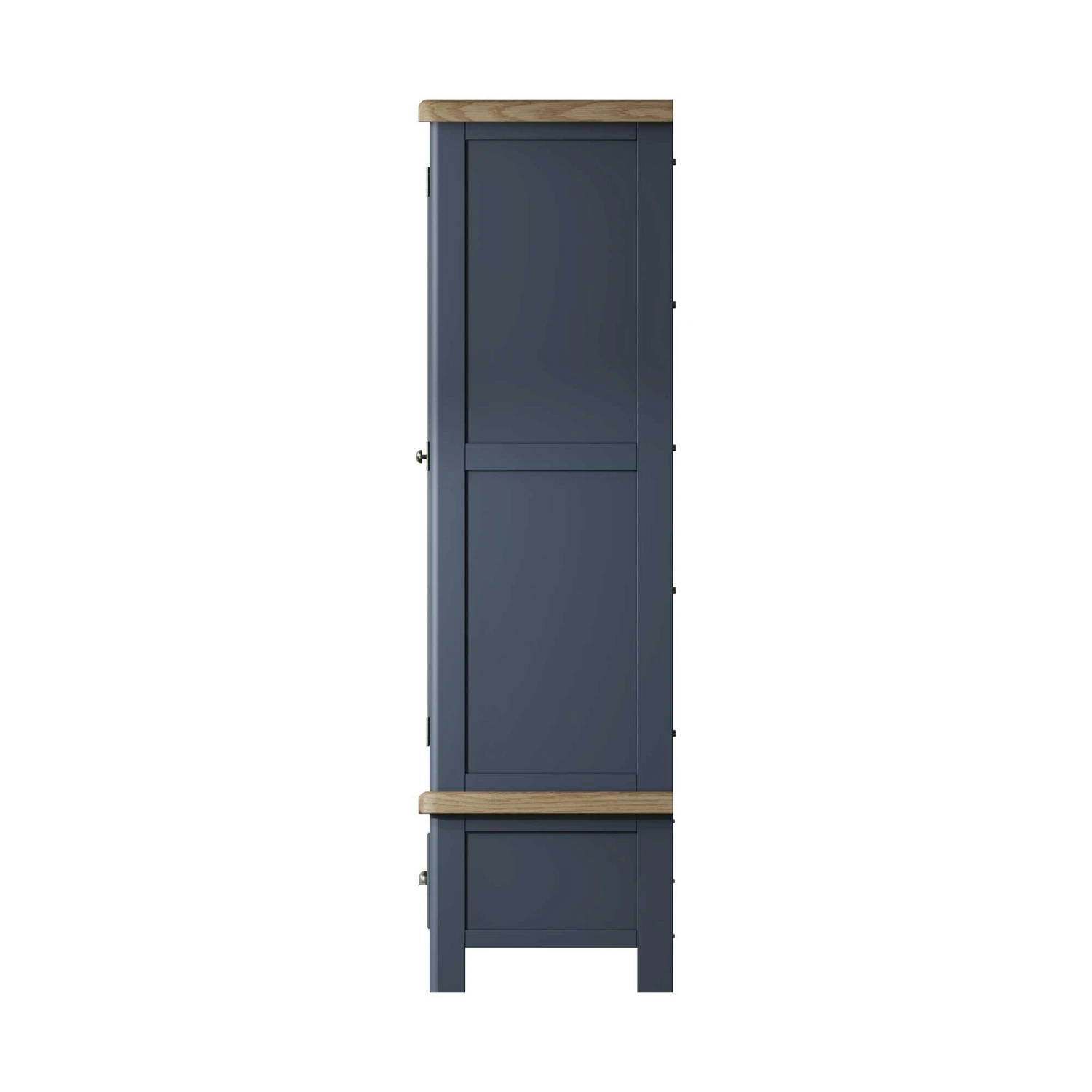 Hopton Blue 3 Door Wardrobe 7 Hopton Blue 3 Door Wardrobe - Image 5