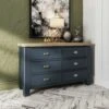 Hopton Blue 6 Drawer Chest -Fresh sleep Store hopton blue 6 drawer chest p74718 114622 zoom