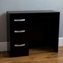 Hulio Black 3 Drawer Dressing Table -Fresh sleep Store hulio black 3 drawer dressing table p53852 71177 zoom