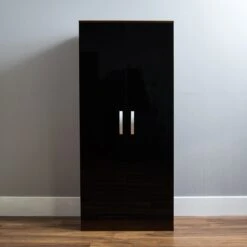Hulio Black And Walnut 2 Door Wardrobe 11 Hulio Black And Walnut 2 Door Wardrobe -Fresh sleep Store hulio black and walnut 2 door wardrobe p53650 69945 zoom