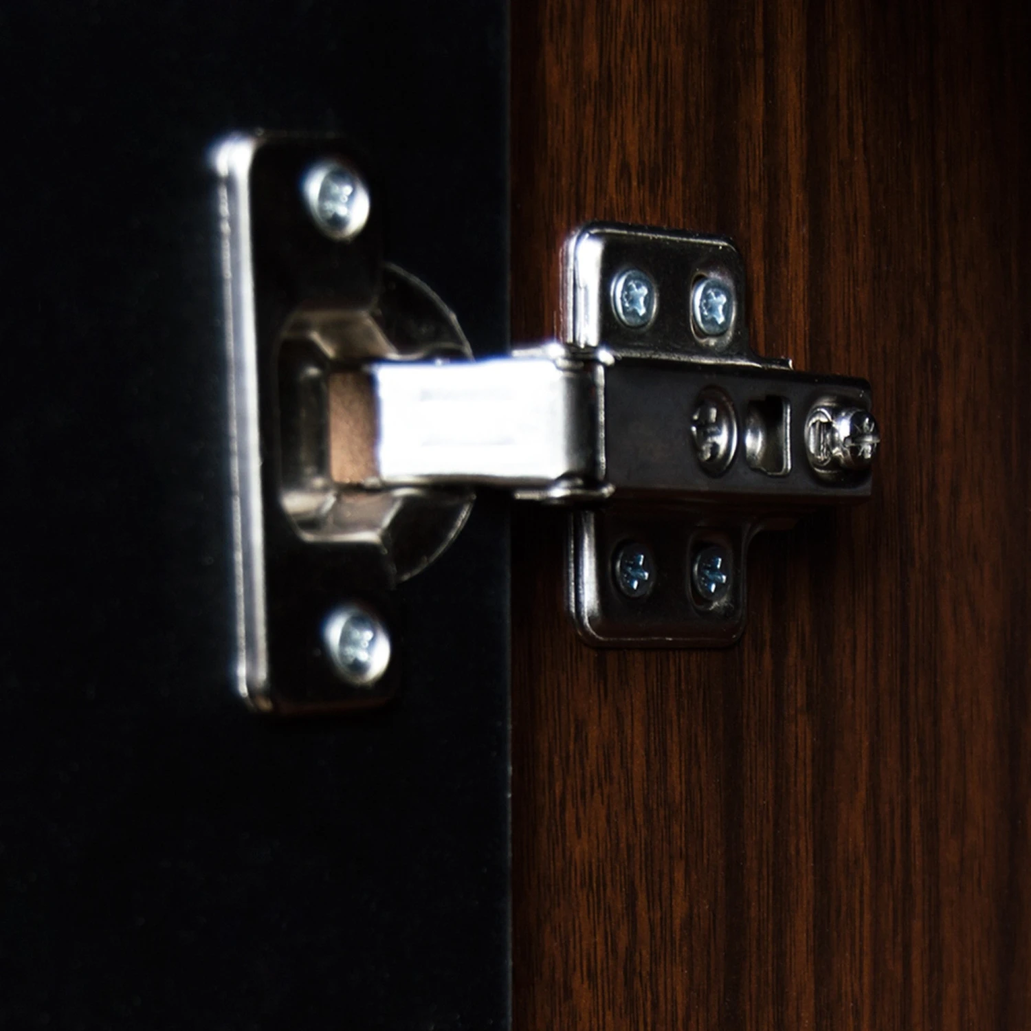 Hulio Black And Walnut 2 Door Wardrobe 8 Hulio Black And Walnut 2 Door Wardrobe - Image 6