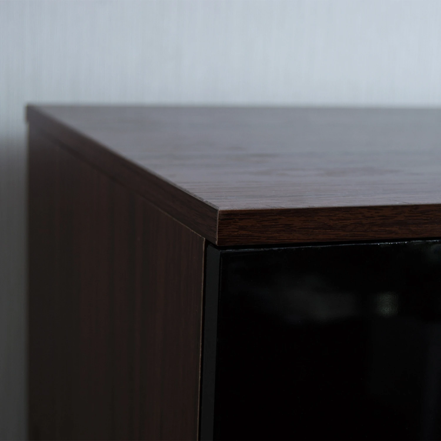 Hulio Black And Walnut 2 Door Wardrobe 9 Hulio Black And Walnut 2 Door Wardrobe - Image 7