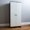 Hulio White And Walnut 2 Door Wardrobe -Fresh sleep Store hulio white and walnut 2 door wardrobe p53654 70015 zoom