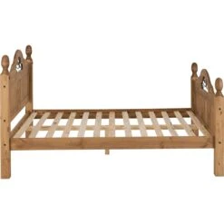 Huxley Pine Scroll Bed With High Foot End -Fresh sleep Store huxley pine scroll bed with high foot end p69372 119254 zoom