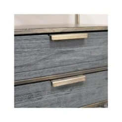 Industrial Bronze Metal Bedside Cabinet -Fresh sleep Store industrial bronze metal bedside cabinet p81107 161874 image