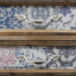 Industrial Style Bedside Cabinet With Patterned Front -Fresh sleep Store industrial style bedside cabinet with patterned front p76906 126169 zoom