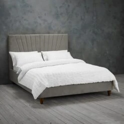 Lexie Silver Velvet Bed -Fresh sleep Store lexie silver velvet bed p59502 84306 zoom
