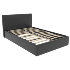 Lisbon Black Faux Leather Ottoman Bed -Fresh sleep Store lisbon black faux leather ottoman bed p72961 118048 zoom