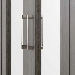 Lisbon Black Wood Grain 4 Door Wardrobe -Fresh sleep Store lisbon black wood grain 4 door wardrobe p80316 157452 zoom
