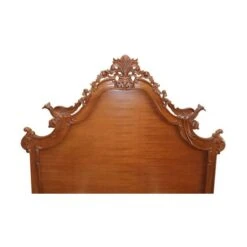 Mahogany Peacock Antique French Style Bed -Fresh sleep Store mahogany peacock antique french style bed p18694 18687 image