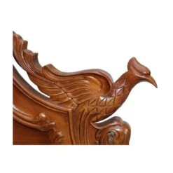 Mahogany Peacock Antique French Style Bed -Fresh sleep Store mahogany peacock antique french style bed p18694 18688 image