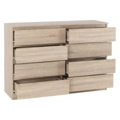 Malvern Sonoma Oak 8 Drawer Chest -Fresh sleep Store malvern sonoma oak 8 drawer chest p76514 123392 zoom