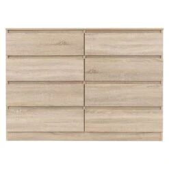 Malvern Sonoma Oak 8 Drawer Chest -Fresh sleep Store malvern sonoma oak 8 drawer chest p76514 123393 zoom