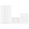 Malvern White 3 Door Wardrobe Bedroom Set 2 Malvern White 3 Door Wardrobe Bedroom Set -Fresh sleep Store malvern white 3 door wardrobe bedroom set p84408 176768 zoom