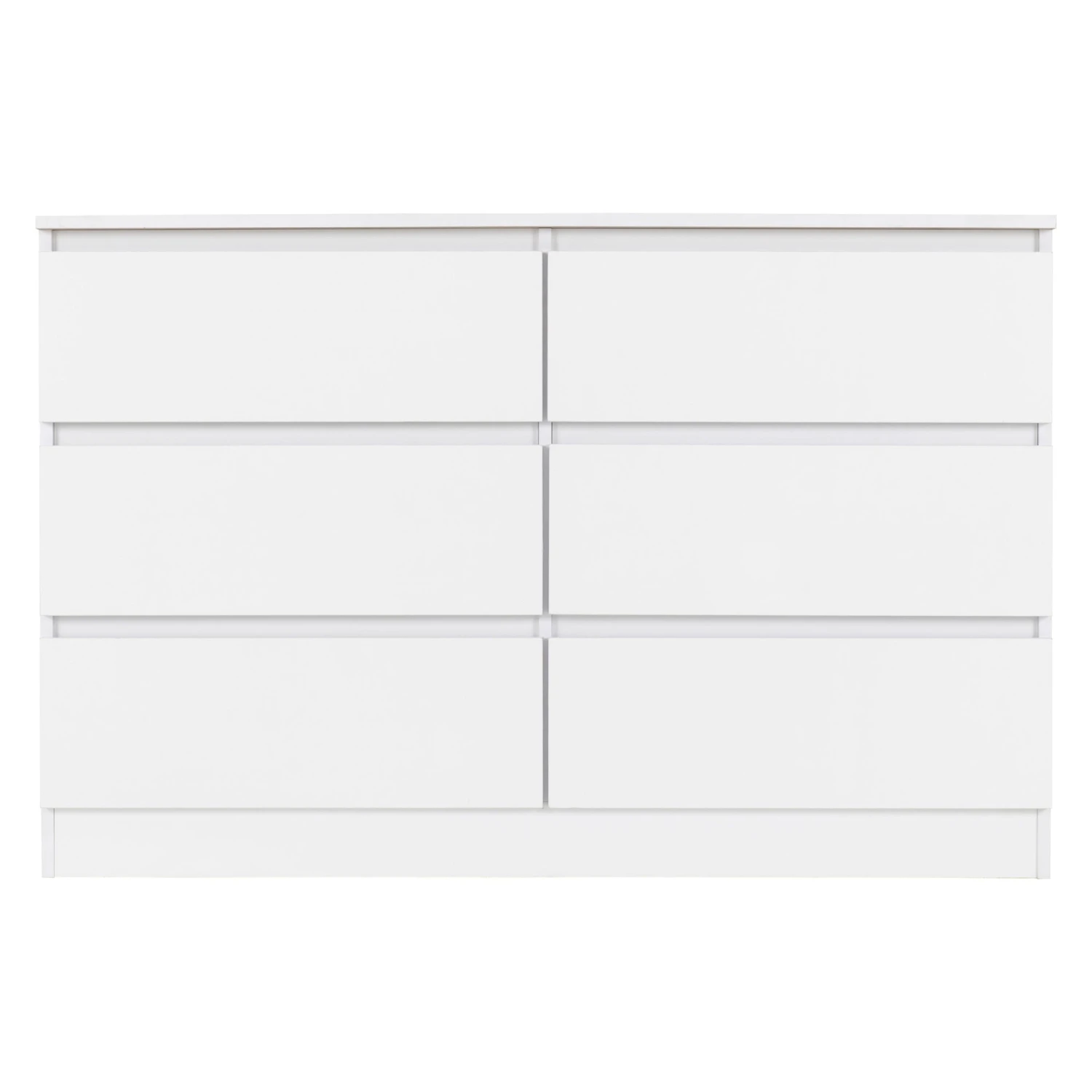 Malvern White 6 Drawer Chest 5 Malvern White 6 Drawer Chest - Image 3